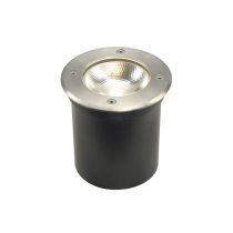 SLV ROCCI LED kruhová  česaná ocel  COB LED 6W 120° IP67 3000K (227600) #1