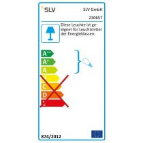 SLV MERIDIAN BOX, rezavá barva, E27, max. 25 W, průsvitný plast (230657) #4