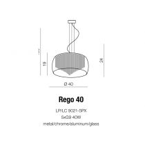 AZZARDO REGO 40 pendant (AZ0999) #2