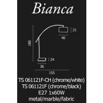 AZZARDO BIANCA Floor black (AZ0006) #6
