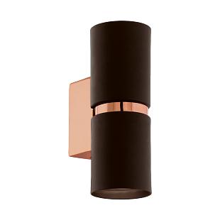 Bodové svietidlo EGLO PASSA brown/copper  95371