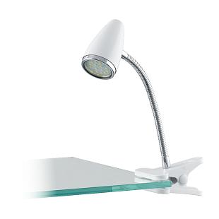 Interiérové svietidlo EGLO RICCIO 1 clamp white 