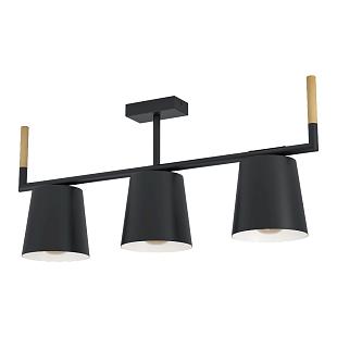 Stropné svietidlo EGLO LACEY ceiling black