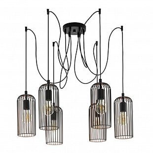 Závesné svietidlo EGLO ROCCAMENA  čierna / meď