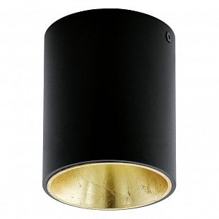 Interiérové svietidlo EGLO POLASSO LED čierna 