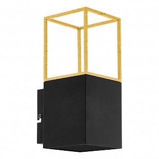 Nástenné svietidlo EGLO MONTEBALDO čierna / zlatá 97735
