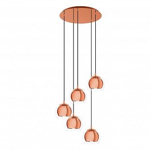 Interiérové svietidlo EGLO HL/5 E27 KUPFER-GLZ
