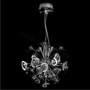 Interiérové svietidlo Luxera 1592 - Luster závesný CREO 16xG4/20W/230V