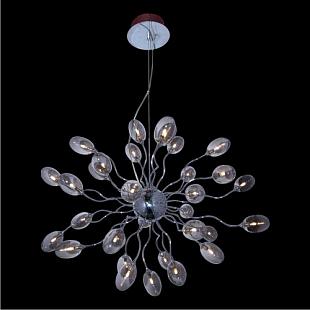 Interiérové svietidlo Luxera 64025 - Závesný luster SAUR 34xG4/10W/230V