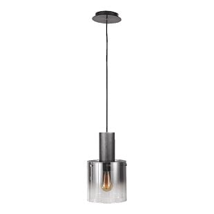 Interiérové svietidlo LUXERA MOXIE black/smoky 64415