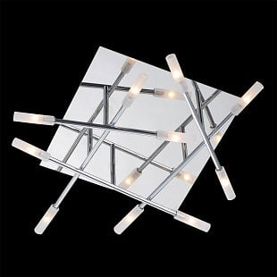 Interiérové svietidlo LUXERA PASSADENA  FLAT CHROME