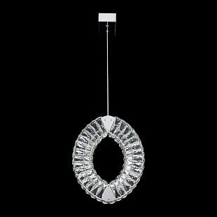 Interiérové svietidlo LUXERA SMIRRA  ST.STEEL/CLEAR