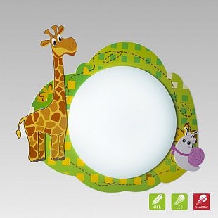 Detské svietidlo PREZENT GIRAFF 3xE14/9W, MULTICOLOR
