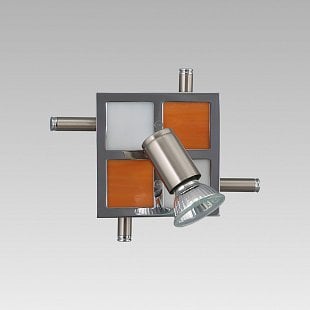 Interiérové svietidlo PREZENT CRISSIER nikel / oranžová