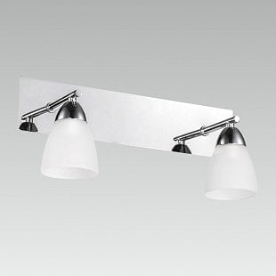 Nástenné svietidlo PREZENT ENORA  CHROME WHITE 65018