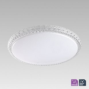 Interiérové svietidlo PREZENT AMBIA LED biela / číra