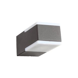 Interiérové svietidlo EMITHOR TECRA 2xLED/3W,IP54,DARK GREY