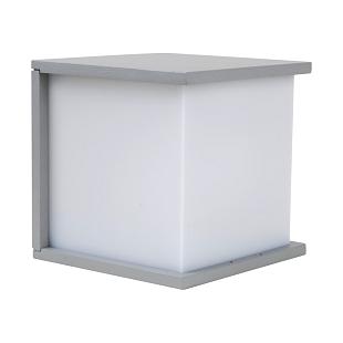 Vonkajšie svietidlo EMITHOR NORDIC 1xE27/60W,IP44, SILVER/OPAL