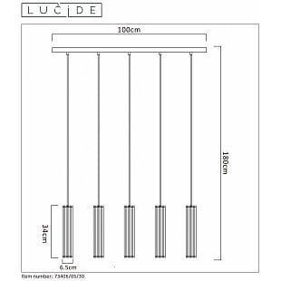 Interiérové svietidlo LUCIDE LIONEL  Black 73406/05/30