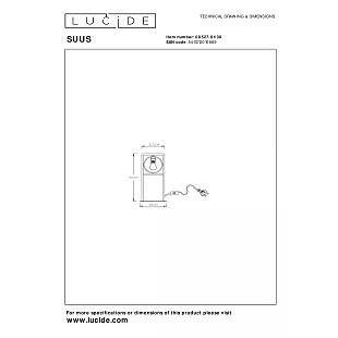 Interiérové svietidlo LUCIDE SUUS stolové 00527/01/30