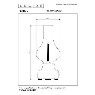 Interiérové svietidlo LUCIDE JASON Black 74516/02/30