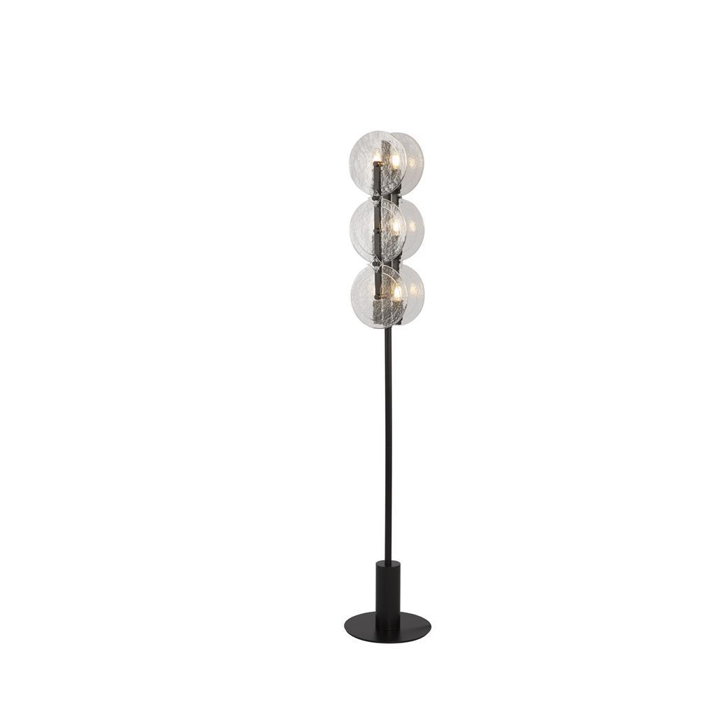 Interiérové svietidlo SearchLight Lux&Belle stojanová lampa EU91484-6BK