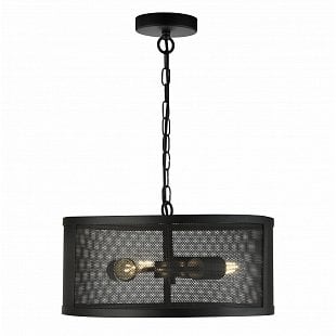 Interiérové svietidlo SearchLight FISHNET  PENDANT 12483-3BK