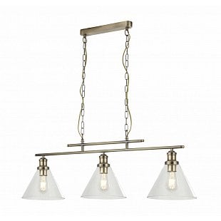 Závesné svietidlo SearchLight PYRAMID bronz