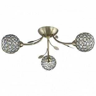 Stropné svietidlo SearchLight BELLIS 3LT BLACK
