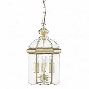 Závesné svietidlo SearchLight LANTERNS gold