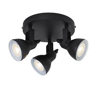 Interiérové svietidlo SearchLight FOCUS black 1543BK