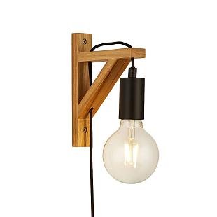 Interiérové svietidlo SearchLight WOODY 1LT WALL LIGHT 