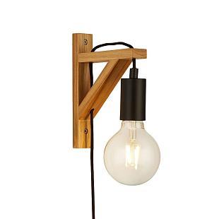 Interiérové svietidlo SearchLight WOODY 1LT WALL LIGHT 