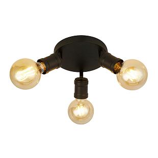 Interiérové svietidlo SearchLight DANCE 3LT ROUND CEILING 45202-3BK