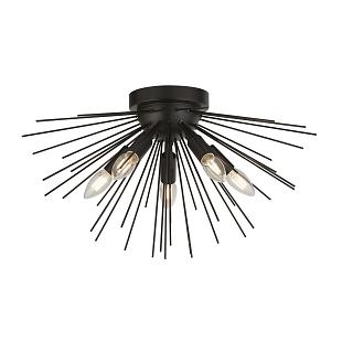 Interiérové svietidlo SearchLight SPUTNIK stropná 6305-5BK