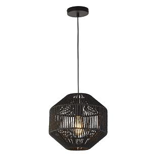 Interiérové svietidlo SearchLight WICKER 1LT PENDANT E27 11203-1BK