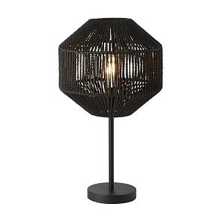 Interiérové svietidlo SearchLight WICKER TABLE E27 EU11201-1BK