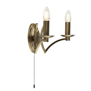 Nástenné svietidlo SearchLight ASCOT 2LT WALL LIGHT 