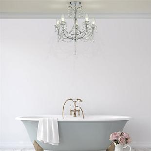 Závesné svietidlo SearchLight AUTUMN 5LT BATH 9037-5CC