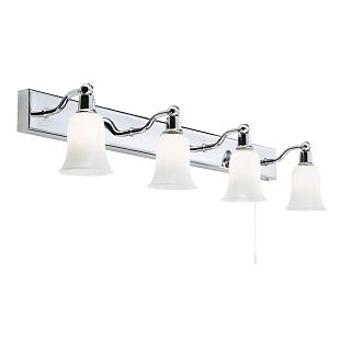 Nástenné svietidlo SearchLight BELVUE BATH 2934-4CC-LED