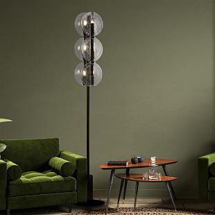 Interiérové svietidlo SearchLight Lux&Belle stojanová lampa EU91484-6BK