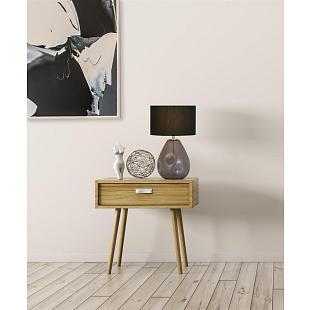 Interiérové svietidlo SearchLight DEVON stolová lampa EU65420BK