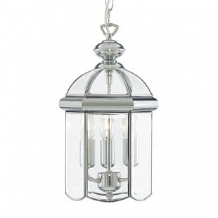 Interiérové svietidlo SearchLight LANTERNS chrome 5133CC