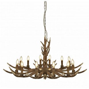 Interiérové svietidlo SearchLight STAG 12LT PENDANT 6416-12BR