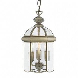 Interiérové svietidlo SearchLight LANTERNS gold 7133AB