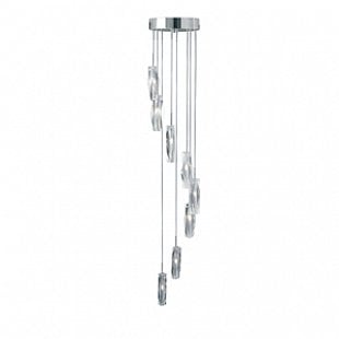 Závesné svietidlo SearchLight Sculptured Ice 8LT