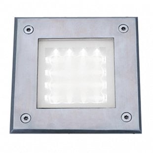 Vonkajšie svietidlo SearchLight LED RECESSED 9909WH