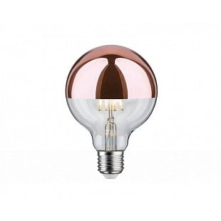 Žiarovky a LED PAULMANN LED žárovka Globe 95 zrcadl.vrchlík měď 7,5W E27 teplá bílá 28457