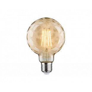 Žiarovky a LED PAULMANN LED Retro žárovka Globe 95 6W E27 Krokoeis zlatá teplá bílá stmívatelné 28488
