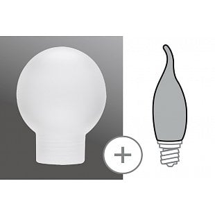 Žiarovky a LED PAULMANN Sklo žárovka minihalogen satin
